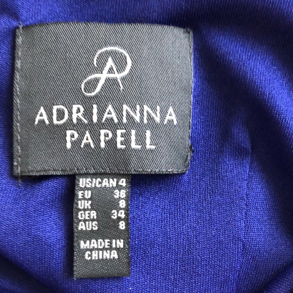 Adrianna Papell lace, 3/4 sleeve dress - Picture 5 of 6